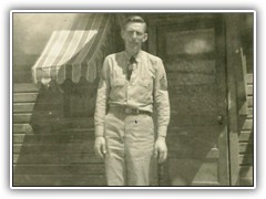 Elmer Gerbeck 1st Sgt of Co. 531, Pritchard, ID