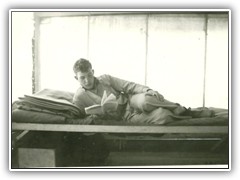 After a hard day's work at Spike Camp Mullen, Idaho